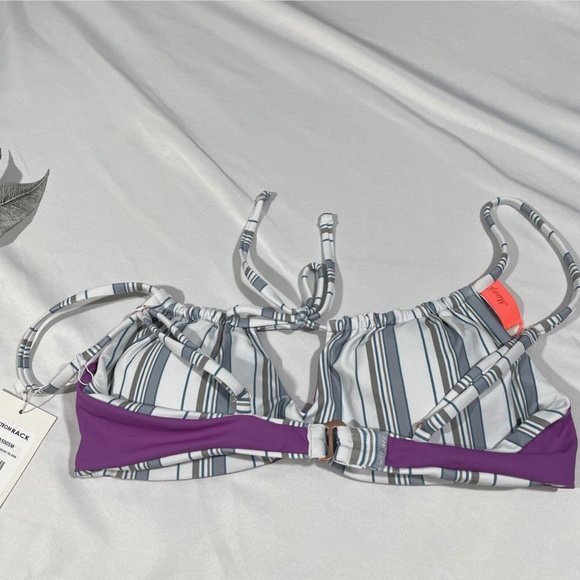 NWT Maaji [ Small ] Skyline Samatha Reversible Keyhole Tie Bikini‎ Top - Picture 12 of 12